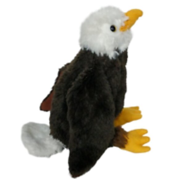 Wild Republic Bald Eagle Plush Stuffed Animal 8 Inch - Picture 2 of 6